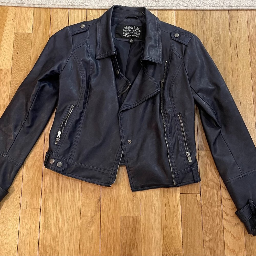 Blanc Noir Leather Jacket